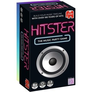 Jumbo Hitster – O divertido jogo de perguntas e respostas musical, para 2 a 10 jogadores – Mais de 300 músicas icônicas 