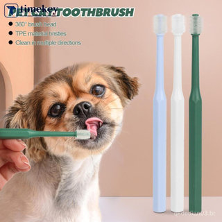 360 Pet Escova De Dentes De Limpeza Oral Cão Gato Cuidados Com Os Super Macia Cerdas De Náilon Ferramenta De Q1Z