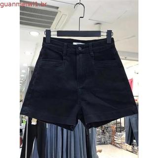short alfaiataria feminino short alfaiataria feminino plu size Plus Size Preto Cintura Alta Denim Shorts Mulheres Verão