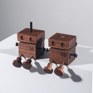 Aromatizador de carro para saída de ar, com design de boneco de madeira que balança as pernas, fragrância leve e duradou