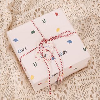 Bowknot mundo capa caixa de presente aniversário dos desenhos animados simples caixa de presente pijamas Tanabata aromat