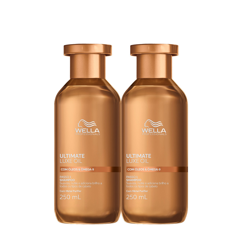 Kit Wella Professionals Ultimate Luxe Oil - Shampoo Extra (2 unidades)