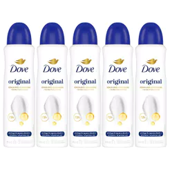 Kit Desodorante Aerosol Dove Original 150ml - 5 unidades