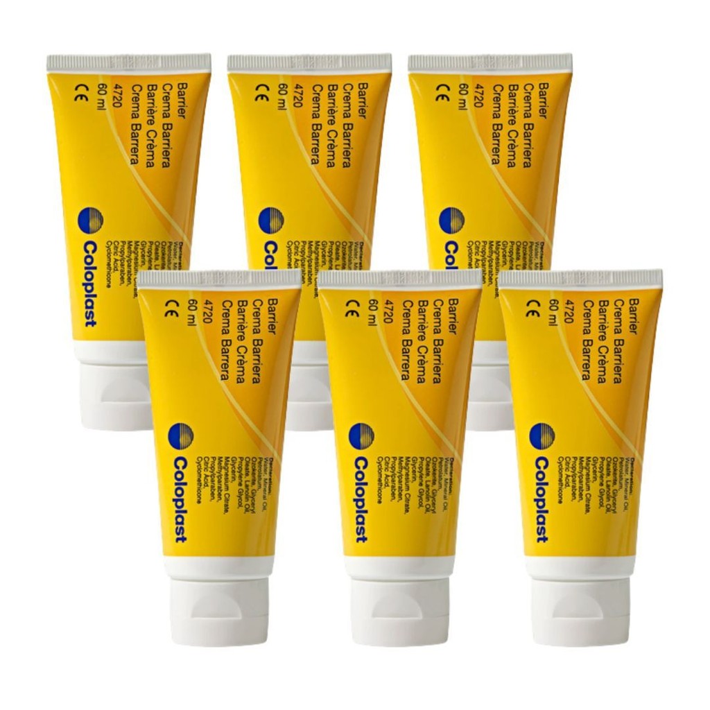 Kit 6 Creme Barreira De Pele Comfeel Plus Coloplast 4720