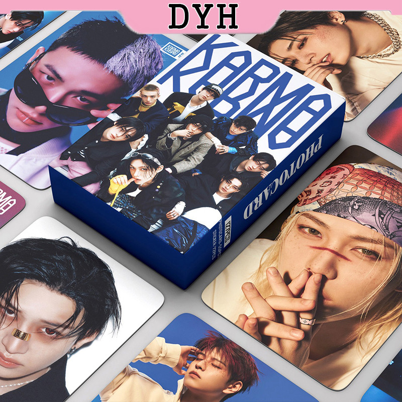 127 Pçs/Caixa Stray Kids Photocard KARMA Álbum HAN Seungmin Lee Saber Adesivo LOMO Cartão KPOP Coleção em Oferta na Shopee