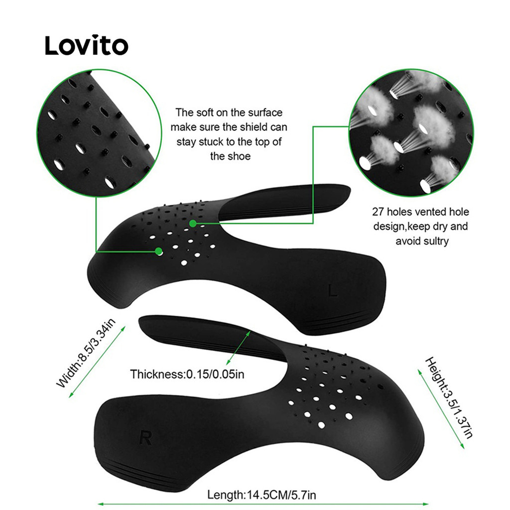 Lovito Cuidado de Calçados para Homens de Novo Estilo LFASCS1135 em Oferta na Shopee