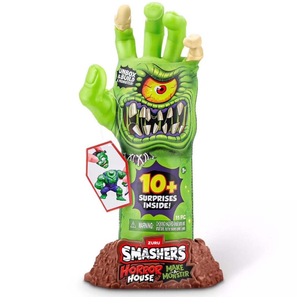 Smashers Horror House Mão Zumbi Make A Monster - Fun em Oferta na Shopee