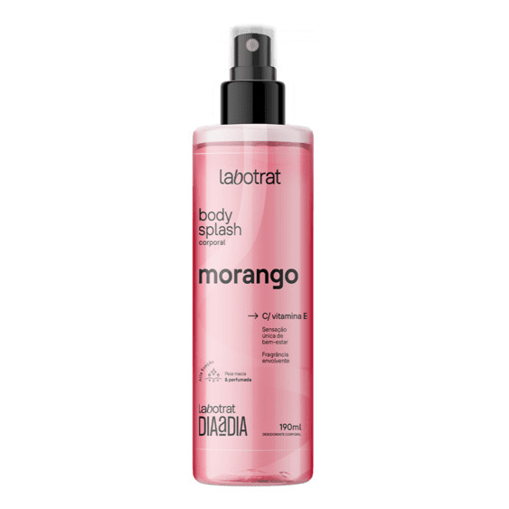 Body Splash Morango 190ml Labotrat