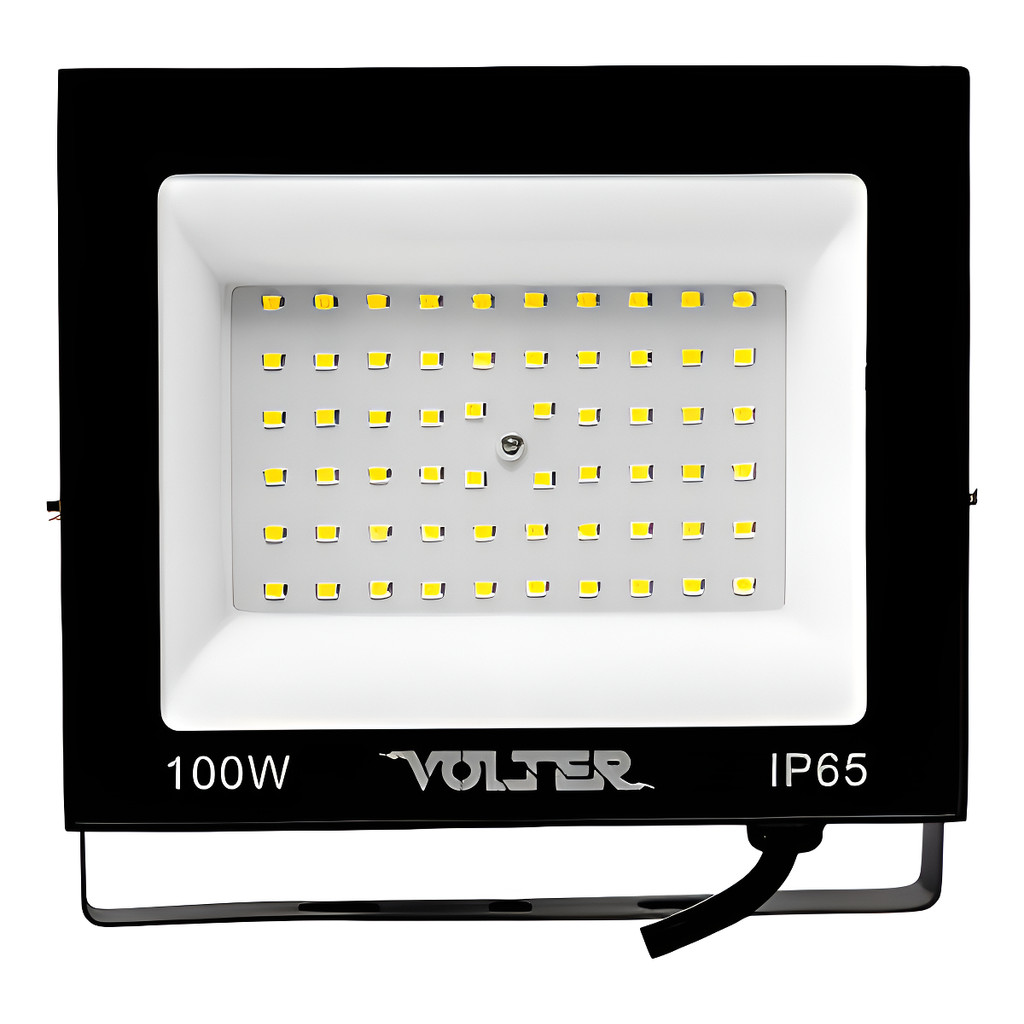 Refletor Holofote Led 100w Branco Frio 6500k Prova D´agua