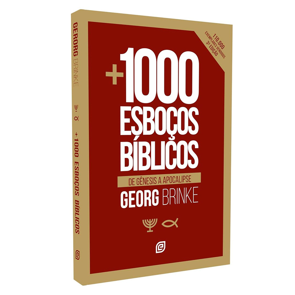 Mais Mil Esboços Bíblicos | Georg Brinke | 3ª Edição em Oferta na Shopee