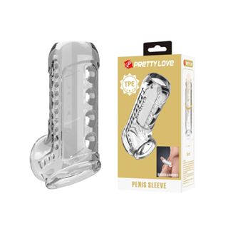 Capa Peniana Vazada: Anel para Escroto Clear - Pretty Love Farrel em Oferta na Shopee