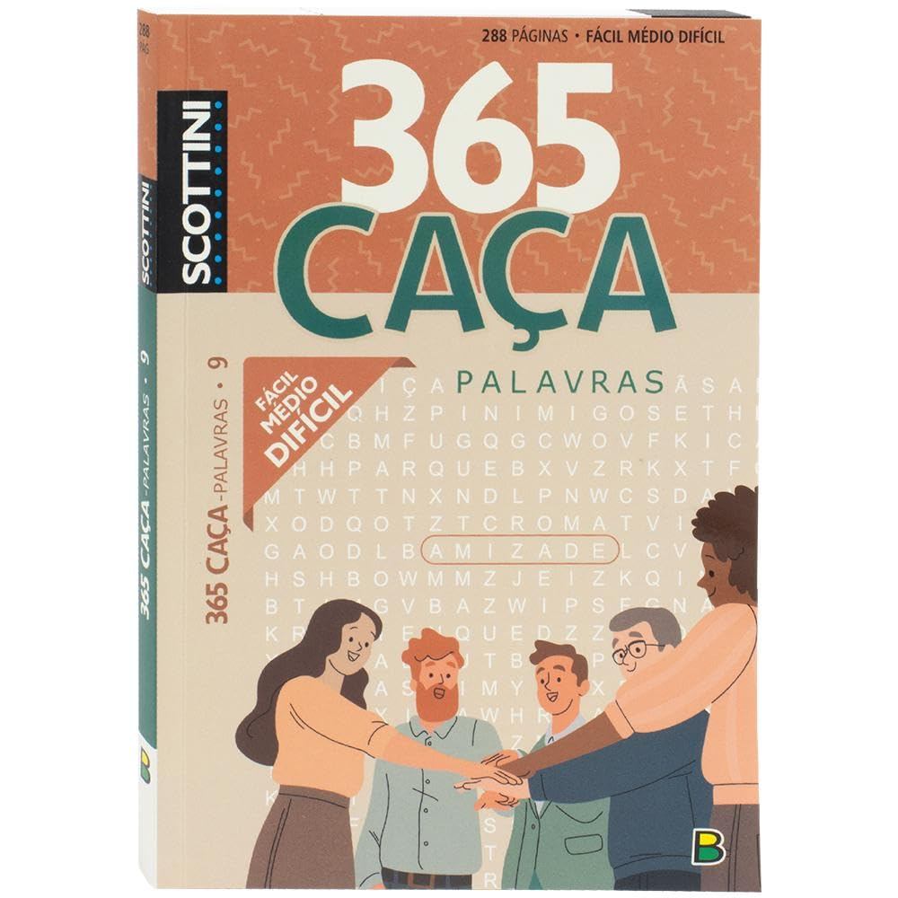 Scottini 365 Caça-palavras | N.9 em Oferta na Shopee