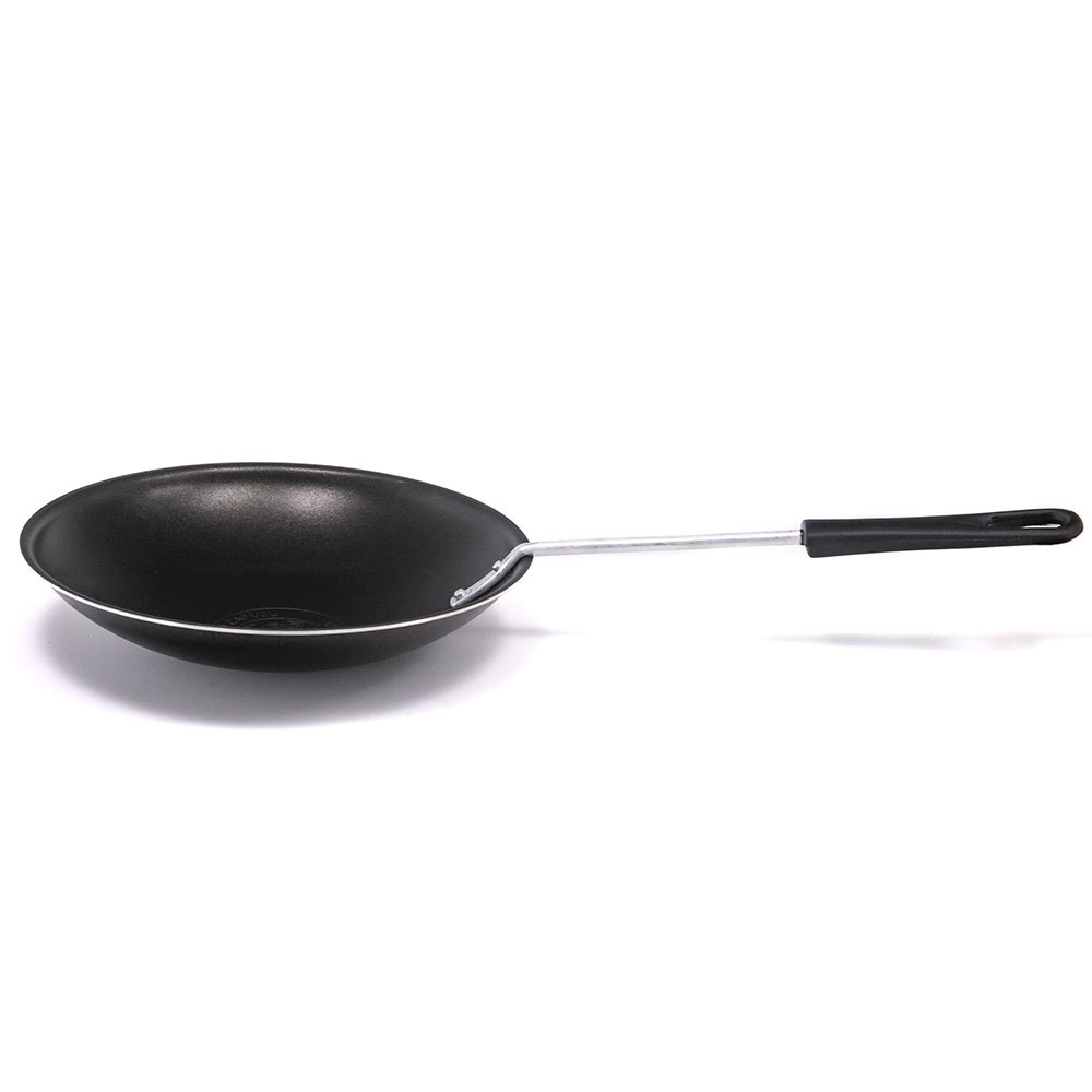 Panquequeira Invertida Gourmet Alumínio Antiaderente Preta Cabo Antitérmico Baquelite Meridional