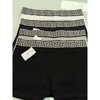 kit 5 Cuecas Boxer Masculino Malha Peruana 100% Algodão Linha Prêmium em Oferta na Shopee