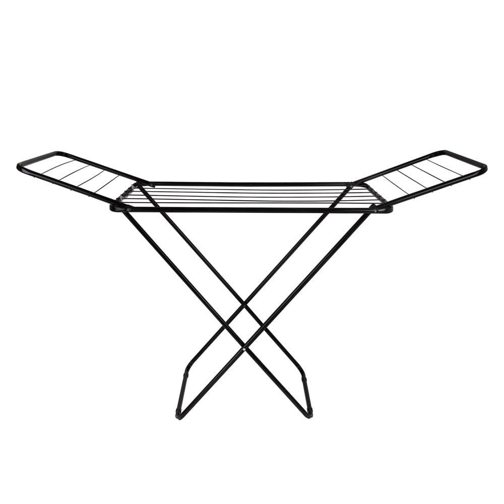 Varal de Chão com Abas Slim Preto em Oferta na Shopee