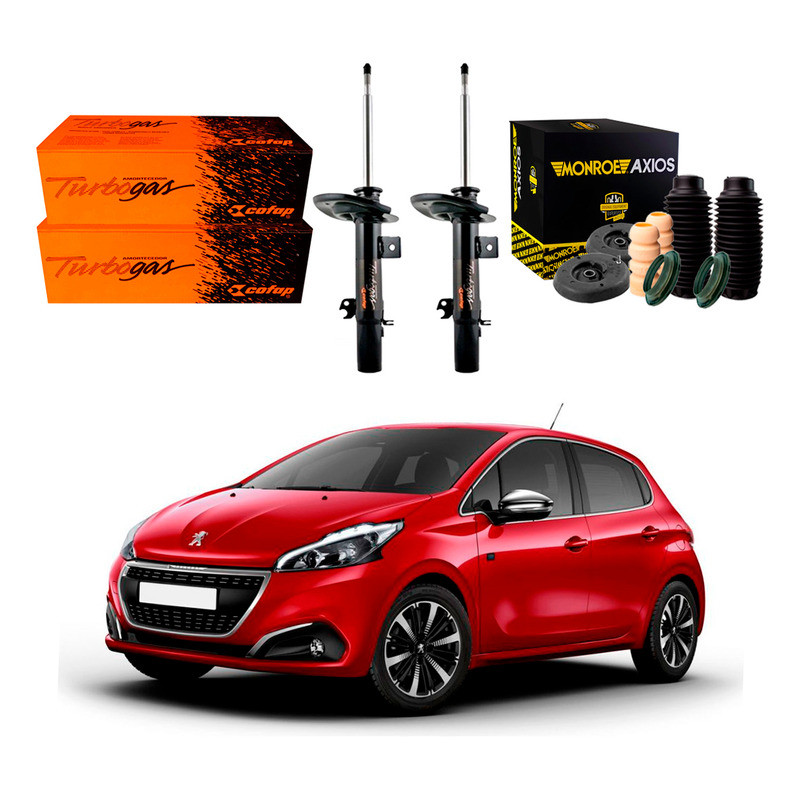 Kit Amortecedor Dianteiro 208 Manual 1.2 2016 A 2020
