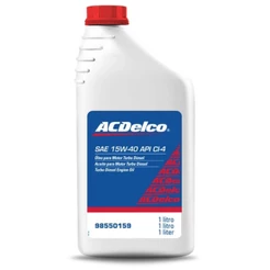 Óleo motor diesel 15W40 mineral API CI4 S10 Blazer 2.5 Maxion 2.8 MWM Original ACDelco 98550159
