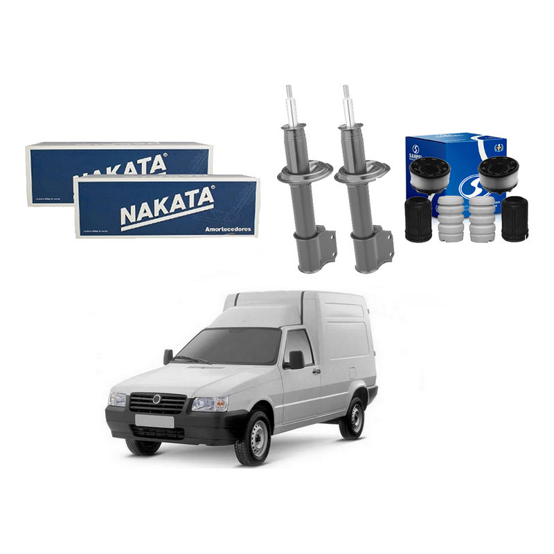 Kit Amortecedor Dianteiro Fiorino 1.3 2003 A 2013 em Oferta na Shopee