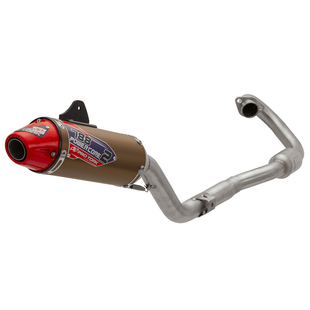 Cano Descarga Curva Ponteira Corrida Trilha Powercore 2 788 Xr 250 Tornado