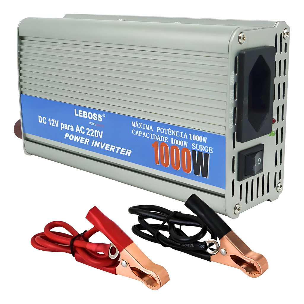 Inversor Tensão 12v 220v 1000w Leboss