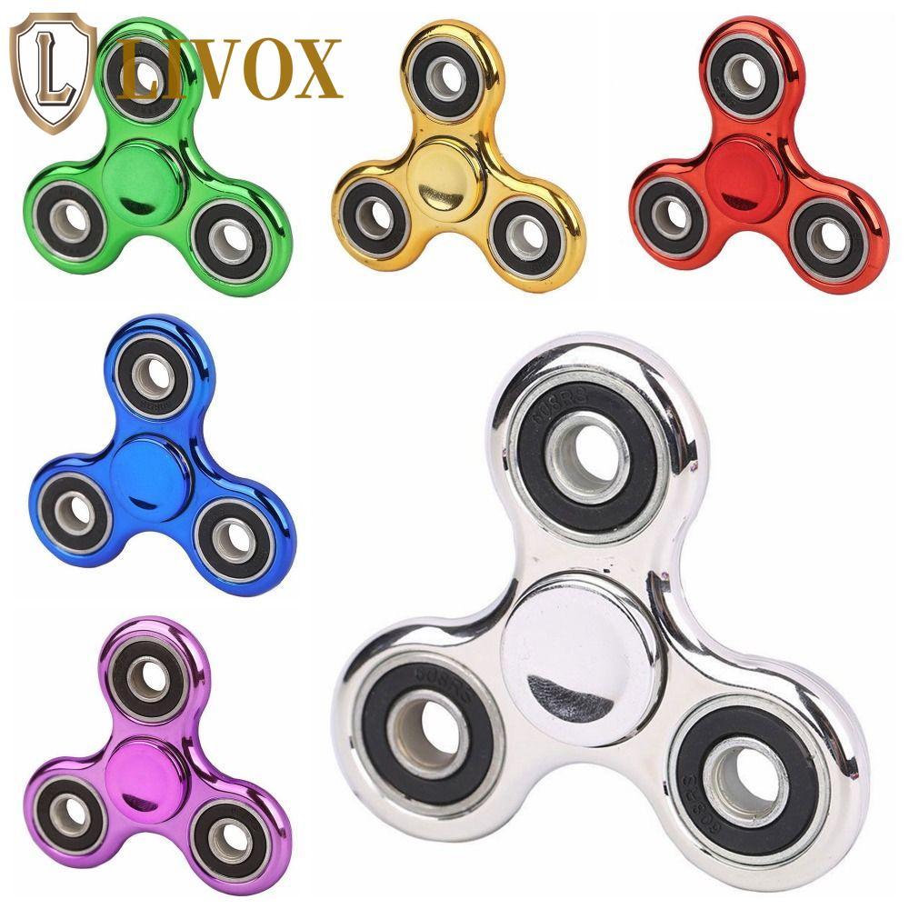 LIVOX Hand Spinner , Chapeamento De Giroscópio De Três Dedos Na Ponta Do Dedo , Brinquedo Interessante De Descompressão