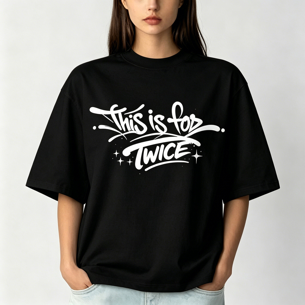 「Mina Hana」Camiseta Unissex Twice Tour 2026 Part 2 Tema Kpop Estampa Fofa Linda Atemporal Tendência — imagem 2 de 2