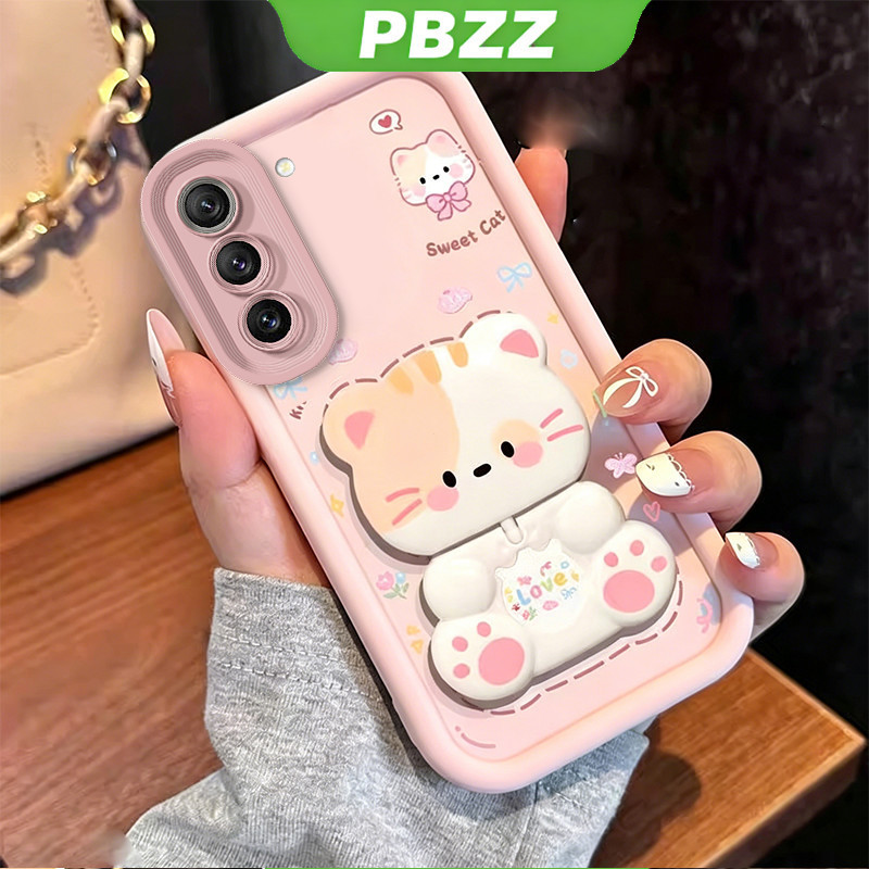 Capa for SAMSUNG s21 fe s21 ultra s21 plus 5G De Telefone e suporte proteção total feminina JTXMMZJ2 — imagem 2 de 2