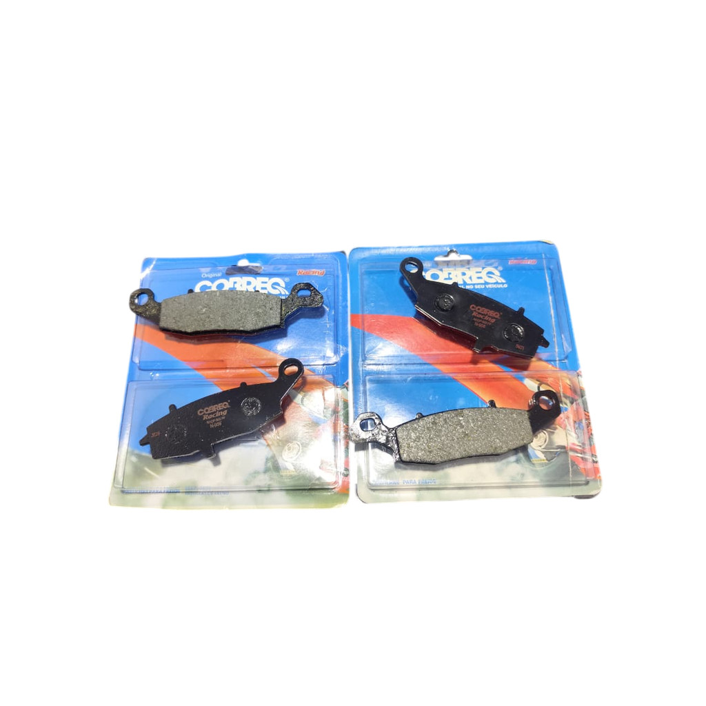 KIT PASTILHA FREIO DIANTEIRA COMPATÍVEL COM KAWASAKI ER-6N  Z750 / SUZUKI BANDIT 650 BOULEVARD 1500