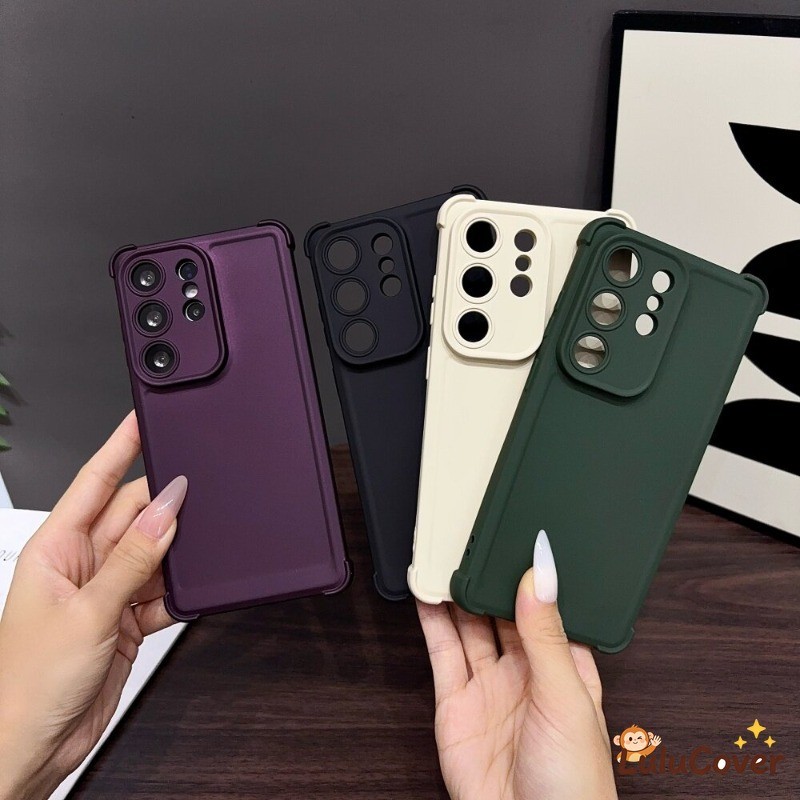 Capas Foscas Espessadas De Quatro Cantos Para Samsung Galaxy A57 A56 A27 A26 A37 A36 A55 A54 A53 A52S A35 A34 A33 A32 M3