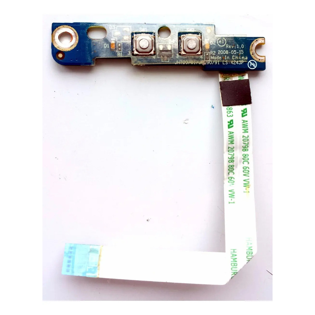 Placa Power On Liga Notebook Avell Hl90 Ls-4243p