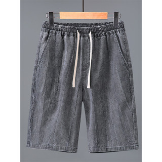 Verão Retro angustiado linho calças de cinco pontos masculino Plus Size Ramie Shorts respirável confortável algodão linh