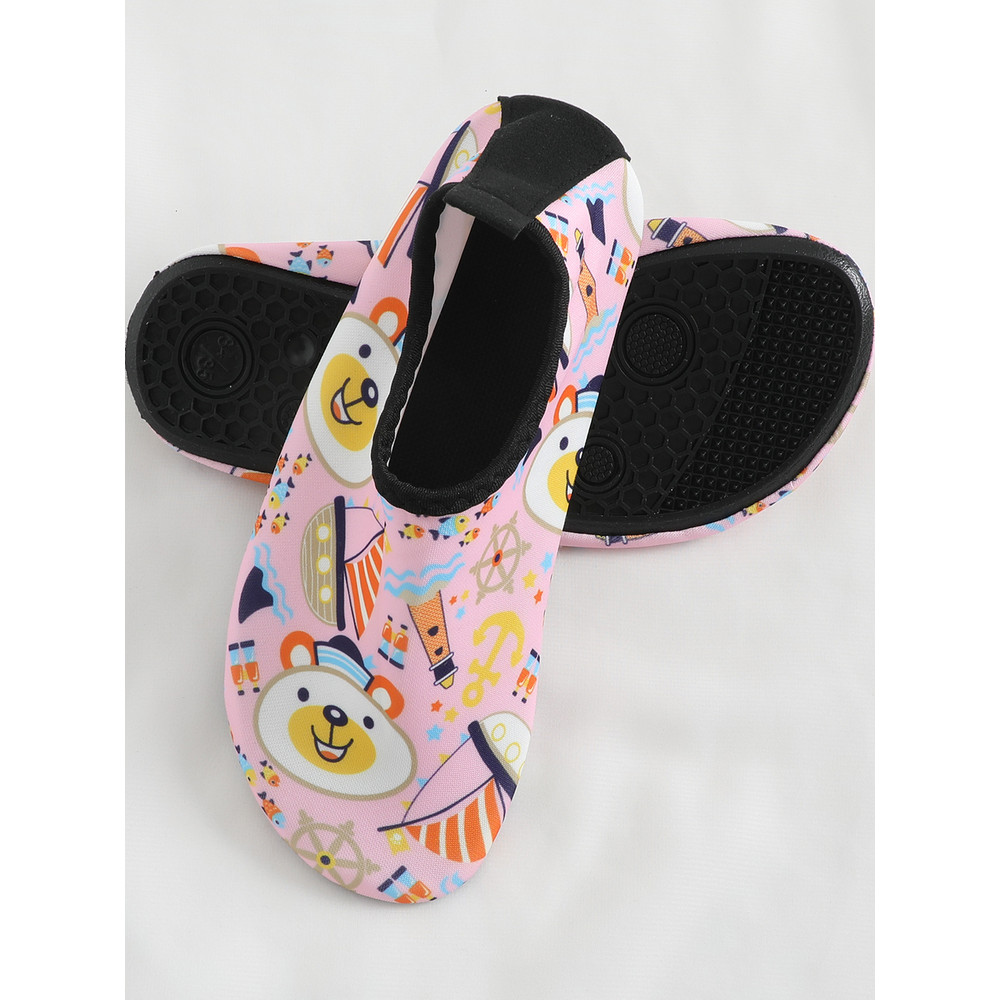 Crianças dos desenhos animados impresso rio-superstream sapatos antiderrapante de secagem rápida natação praia meias ant