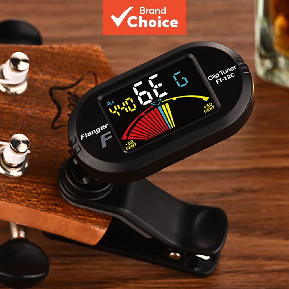 Flanger FT-12C Afinador De Guitarra Clip-on , Violino Portátil Para/Baixo/Ukulele/, Acessório De Instrumento Musical