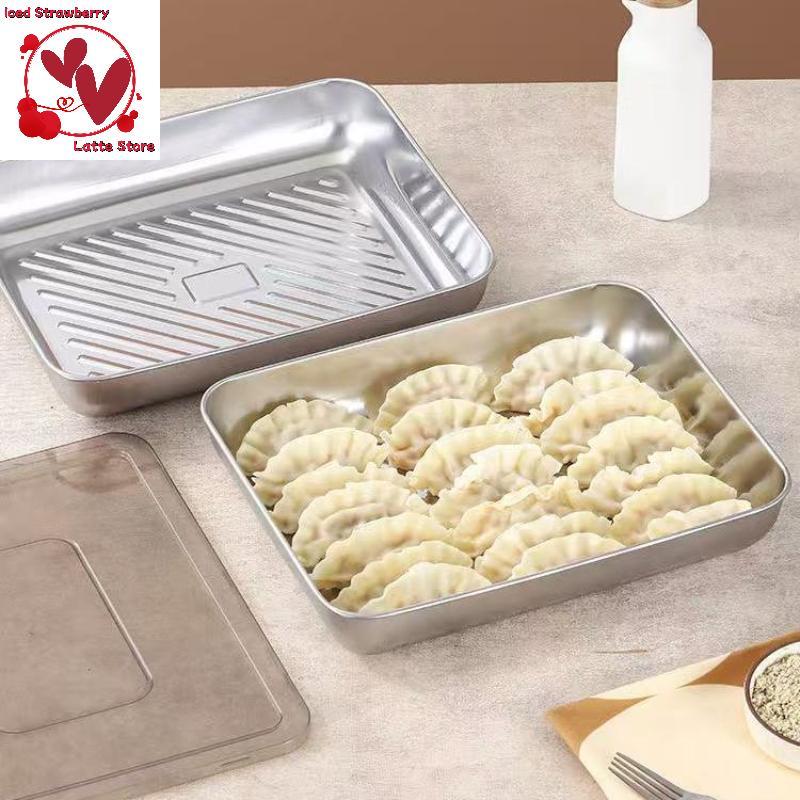 Beautyus Caixa De Armazenamento De Cozinha , Organizador De Geladeira , Recipientes De Alimentos De Aço Inoxidável , Ban