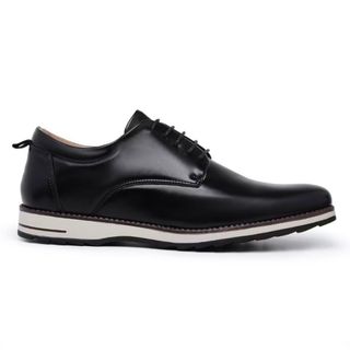 Sapato Social Masculino Oxford Elegante Casual Derby de Couro Leve Super Confortável Promoçäo Lançamento