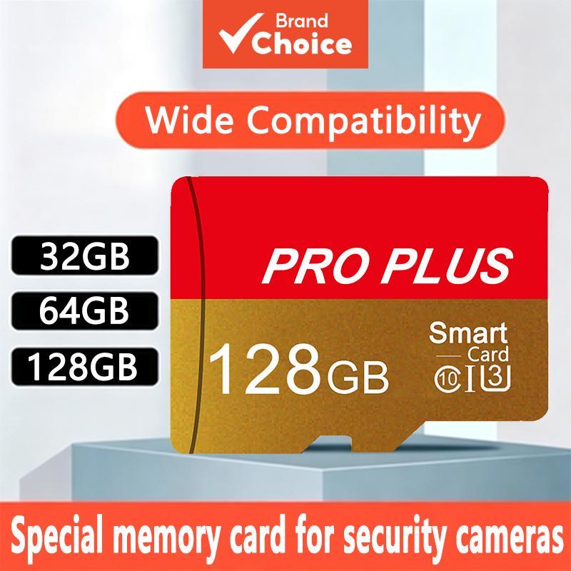 Cartão de Memória Micro SD de Alta Velocidade Classe 10 32G 64G 128G à Prova D'Água e Durável, Ideal para Câmera de