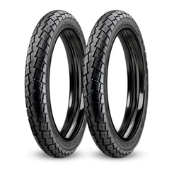 Kit 2 Pneus Aro 17 Ira 2.75-17 + 60/100-17 Soho Tras/Dian Crypton