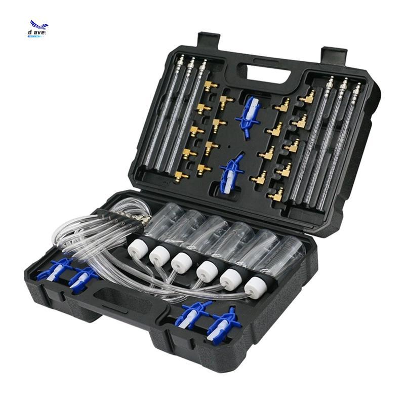 Conjunto De Teste De Medidor De Injetor , Ferramentas De Reparo De Automóveis Para Injetores De Óleo De Caminhão De Veíc