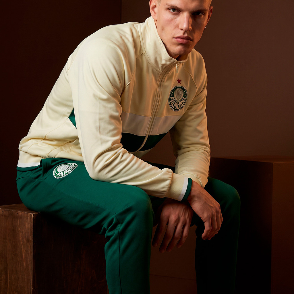 Agasalho Palmeiras Origem Jaqueta com Calça Off White Masculino