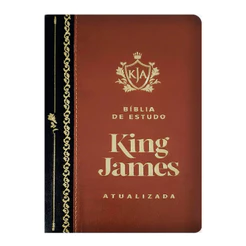Bíblia de Estudo King James | KJA Letra Grande | Marrom