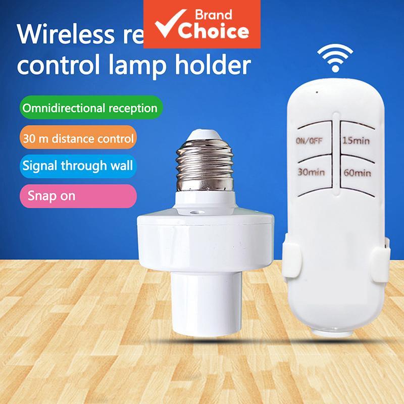 Suporte de lâmpada LED inteligente de controle remoto infravermelho quente AXUS 2026 E27 AC85-265V soquete universal com