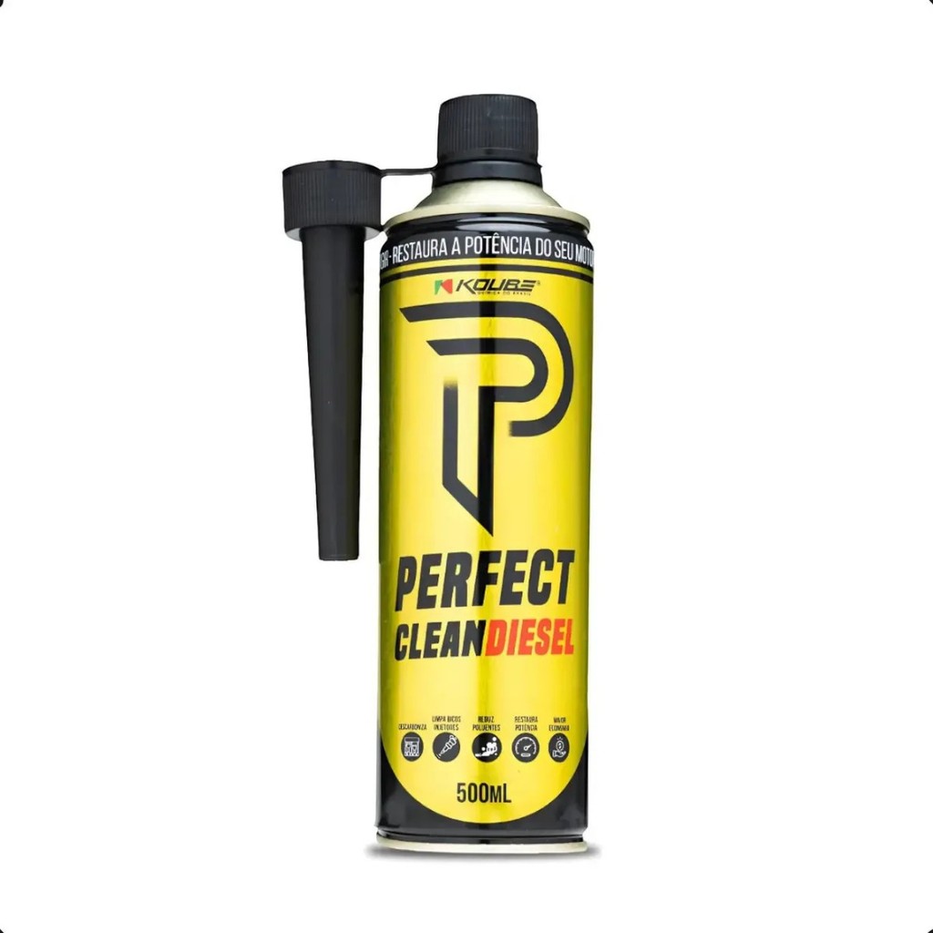 Aditivo Diesel Perfect Clean Via Tanque 500ml Koube Limpa Bicos Injetores Descarbonizante
