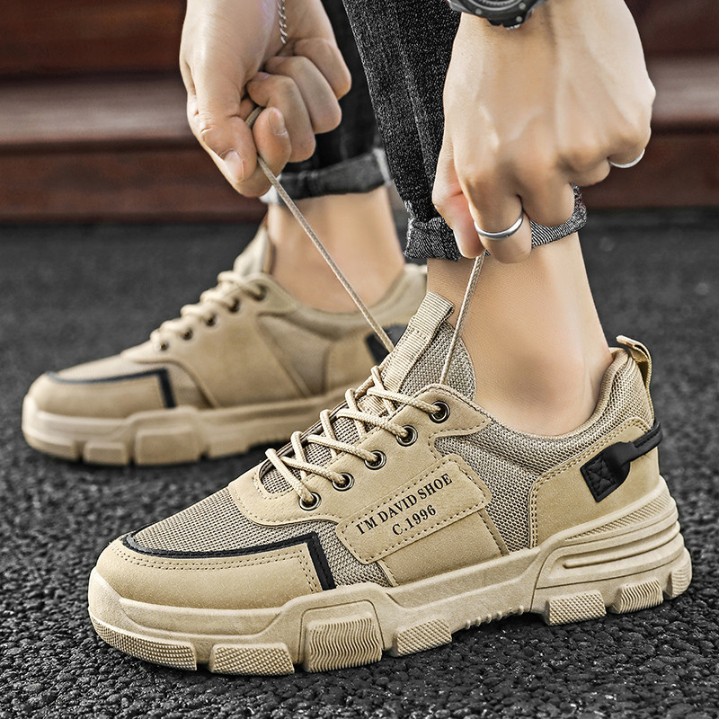 2026 Novo Estilo Impermeável Antiderrapante Sapatos De Proteção Do Trabalho Canteiro De Obras Martin Masculinos s