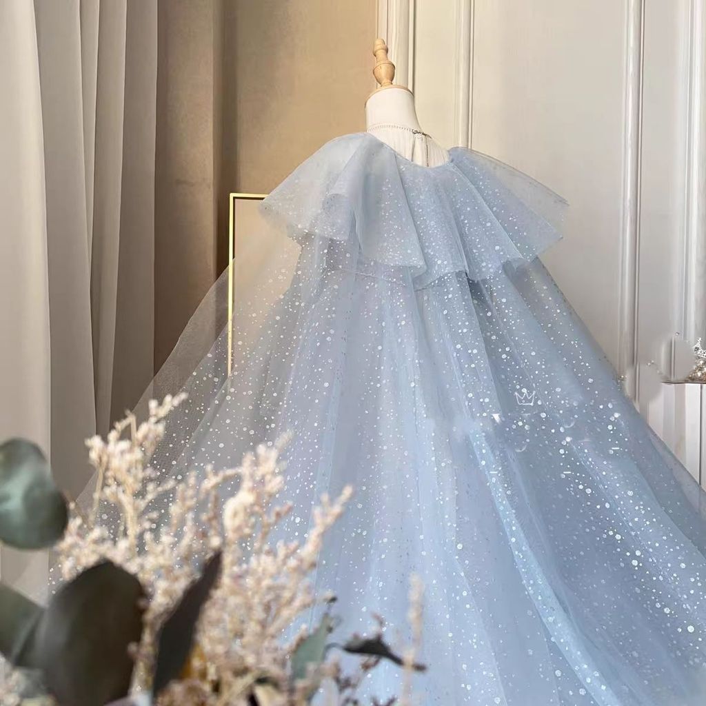 Capa Elsa Para Crianças E Adultos | Extra Longa Até O Chão , Acessório De Fantasia De Princesa De Natal De Halloween