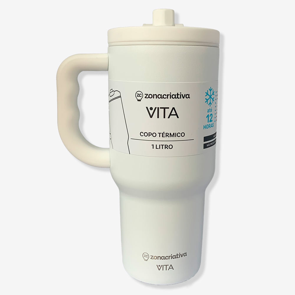 Copo Térmico Tumbler Vita Neve – Zonacriativa