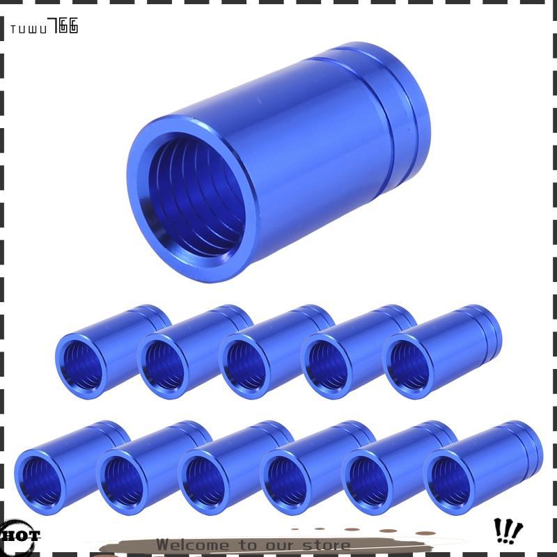Heheshophtrshj112 Unidades/Pacote Virolas De Golfe . 370 Alumínio 25mm Para Eixos De Ferro Acessórios Tacos