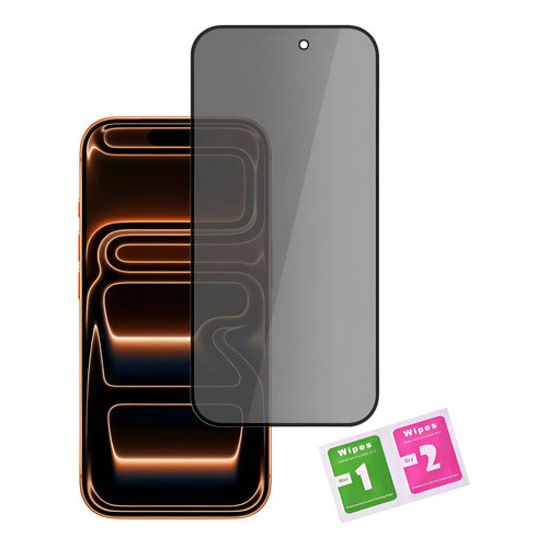 Pelicula De Privacidade Para iPhone 17 Pro Max Alta Proteção Vidro Temperado Protetor de Tela 9H