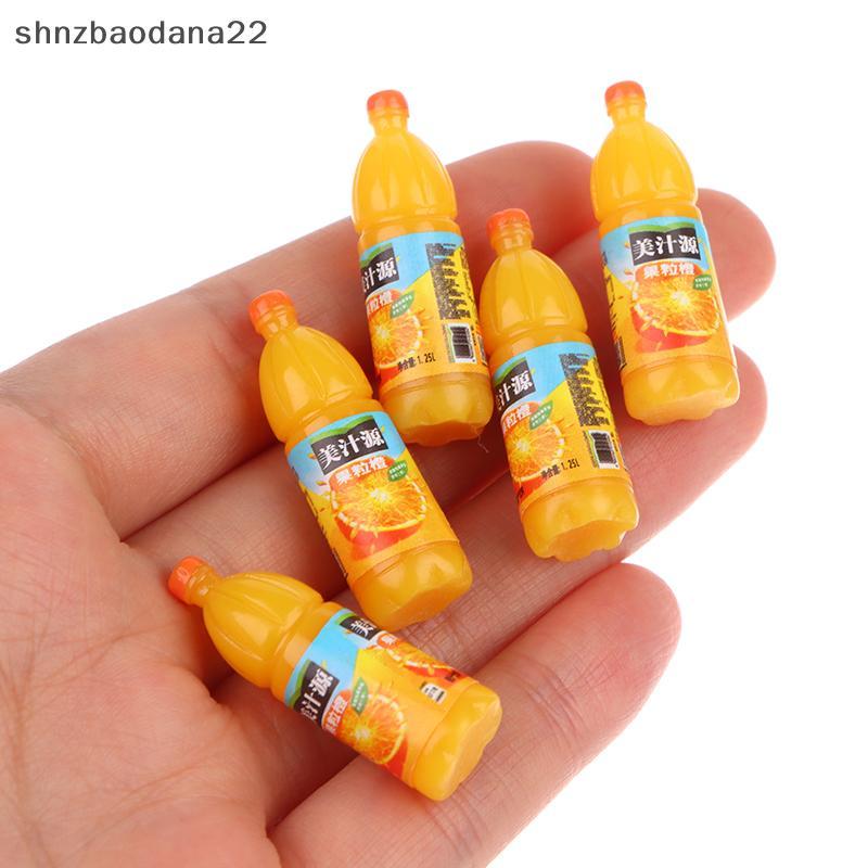 [Shnzd] 5 Peças 1 : 12 Casa De Bonecas Em Miniatura Modelo De Bebidas De Frutas Cozinha Acessórios De Comida Brinquedos