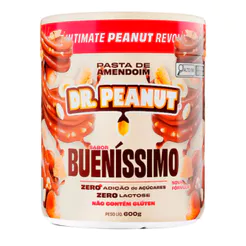 Pasta de amendoim Dr.Peanut Power Cream Bueníssimo com Whey Protein 600g