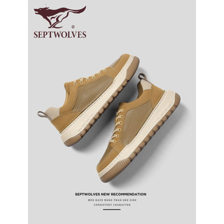 Sapatos masculinos Seven Wolves verão novo estilo All-Match tênis casuais masculinos originais sapatos da moda sola gros